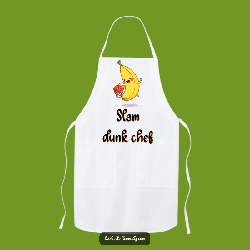 Funny Banana Dunk Apron - Kitchen's Fruity Chef Gift