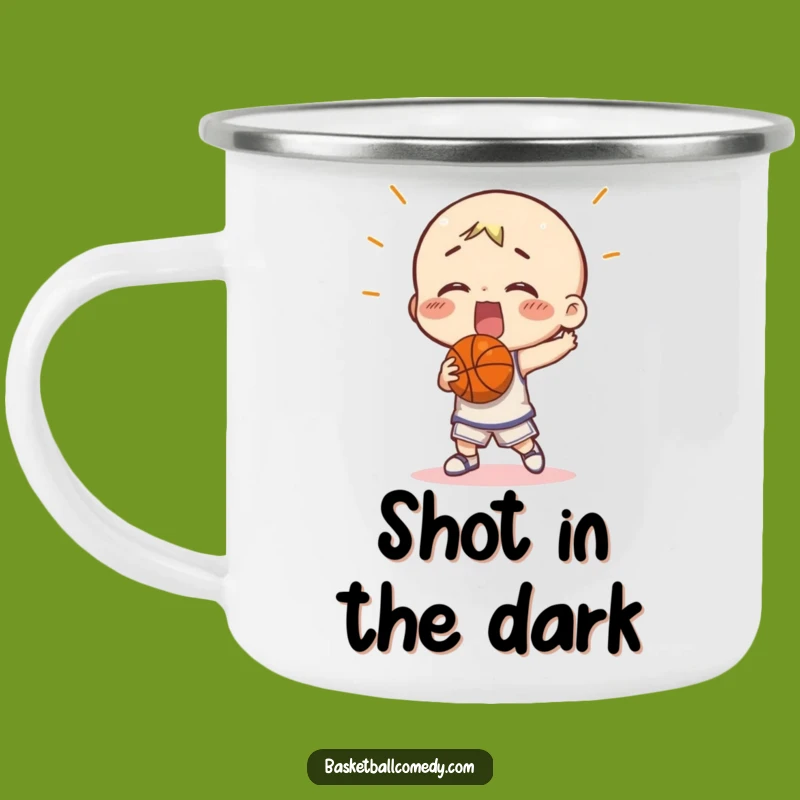Funny Basketball Miss Camping Mug: Hilarious Failed Shot Drinkware