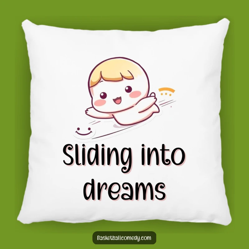 Comfy Funny Sliding Character Pillow: Snuggle with Smiles, a Soft Funny Gift