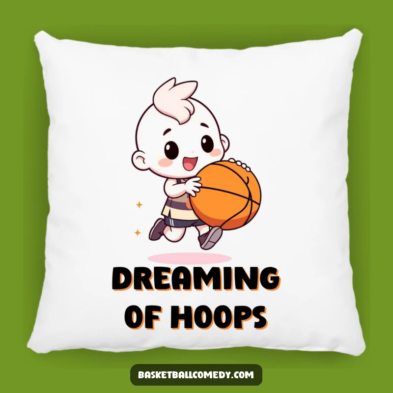 Funny Kawaii Baller Pillow: Cozy Comfort, Hilarious Sports Fan Gift