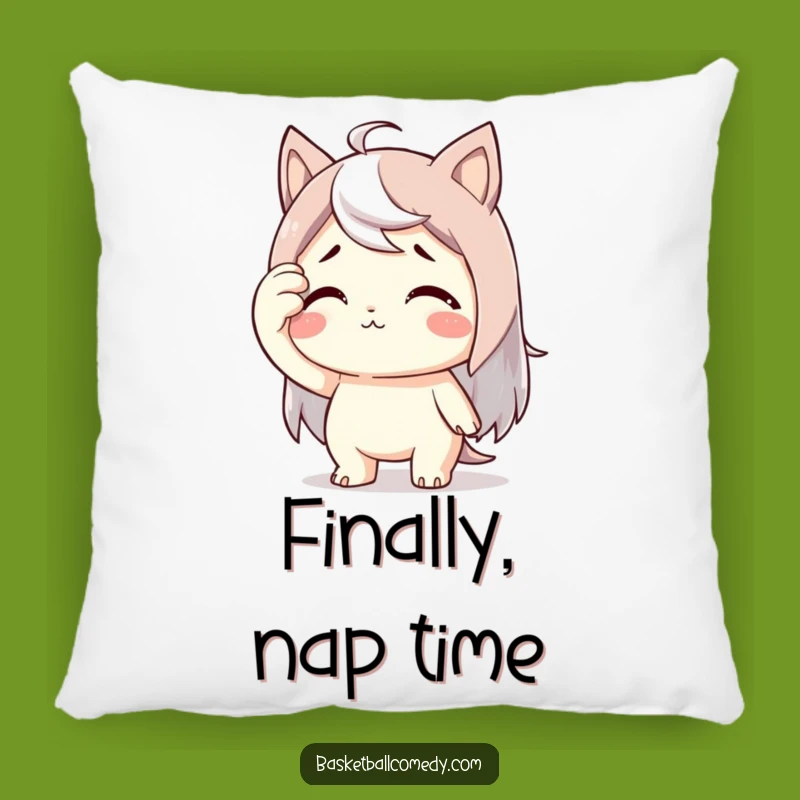 Funny Relief Character Plush Pillow - Comfy Victory Cushion