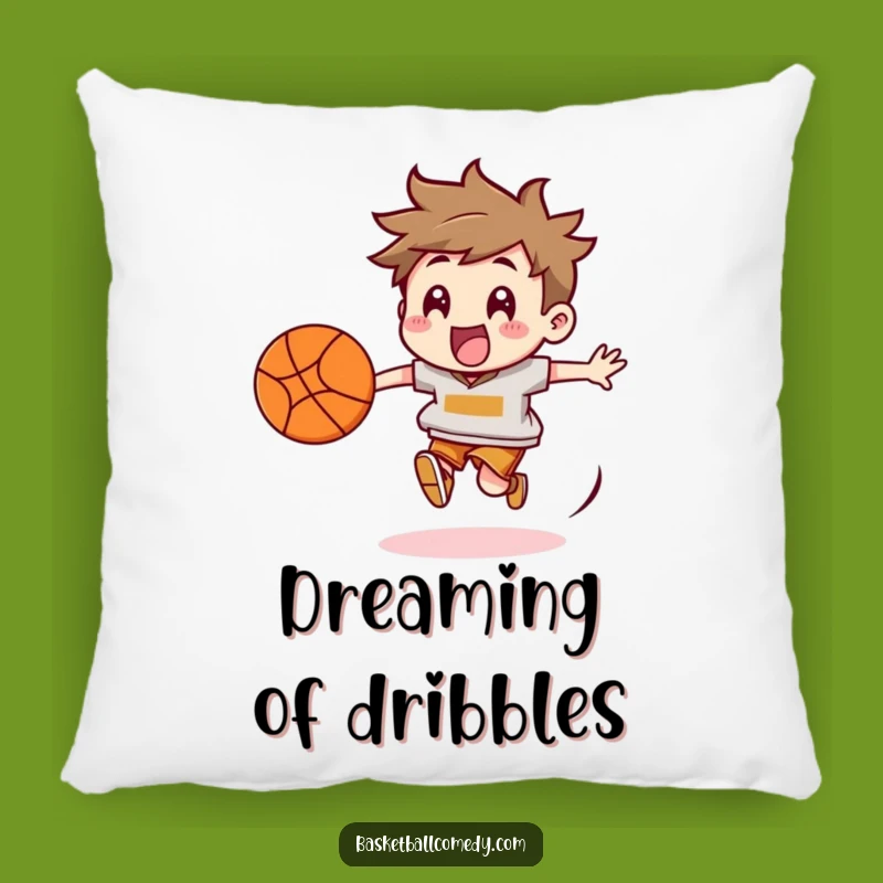 Funny Basketball Chaser Pillow - Soft & Energetic Decor, Comfortable Gift
