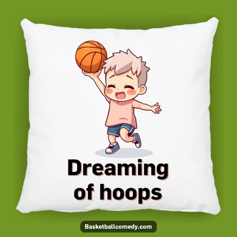 Funny Basketball Dancer Pillow - Comfy Rest with Court Style
