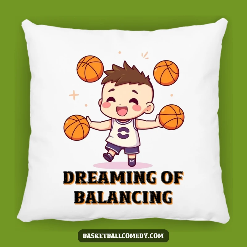 Funny Juggling Character Pillow - Comfy Skill Cushion