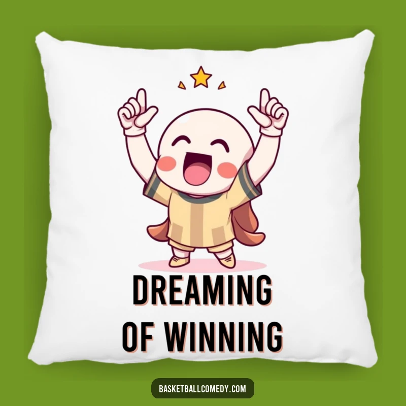 Funny Pillow: Victory Celebration Accent, Perfect Funny Gift for Cozy Champs