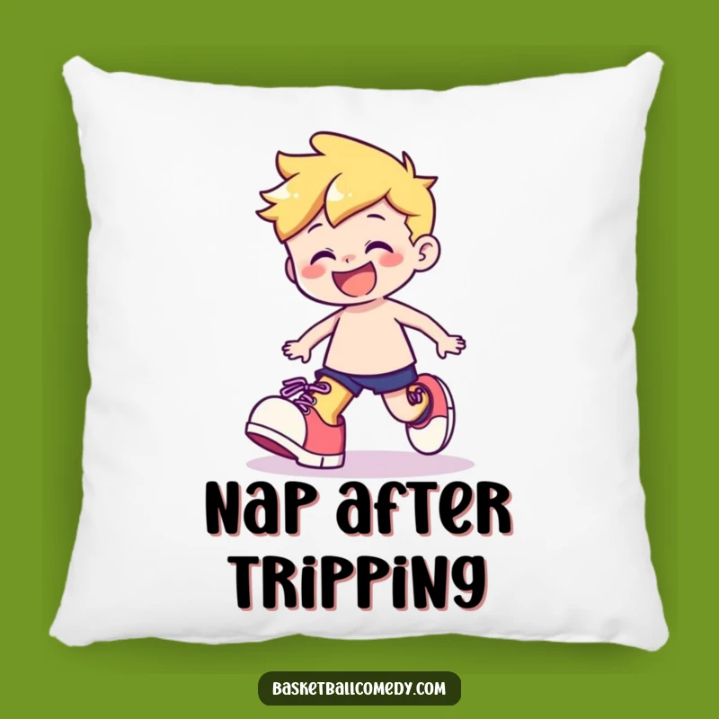 Comfy Funny Stumbling Character Pillow: Snuggle with Smiles, a Soft Funny Gift