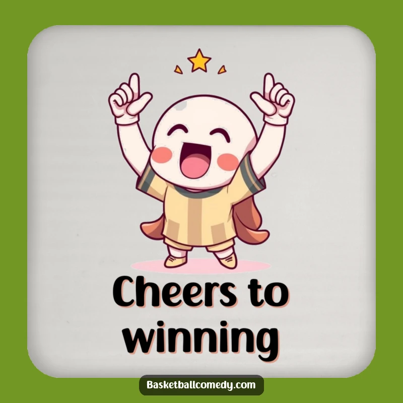 Funny Drink Coaster: Celebration Art, Perfect Funny Gift for Festive Tables