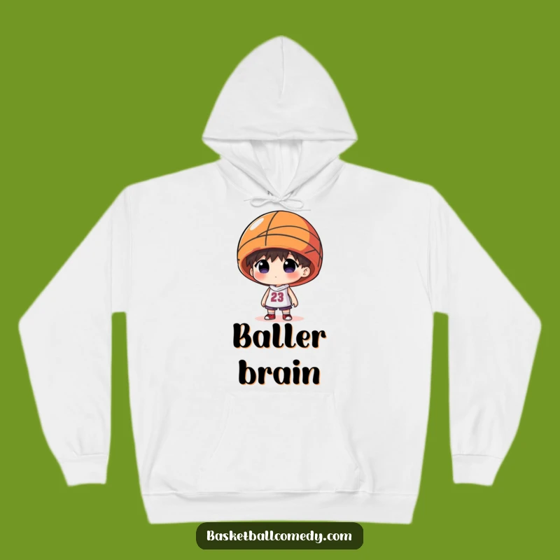 Funny Basketball Hat Hoodie - Cozy & Humorous Fan Gear