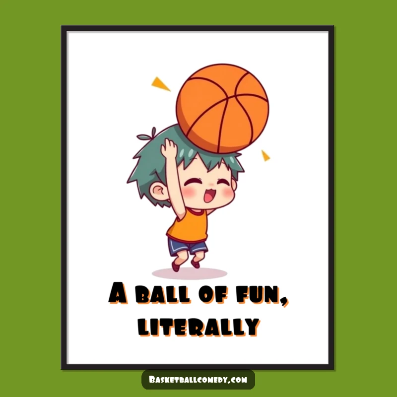 Free Printable Funny Baboon Art: Basketball Headshot, Perfect Downloadable Wall Decor