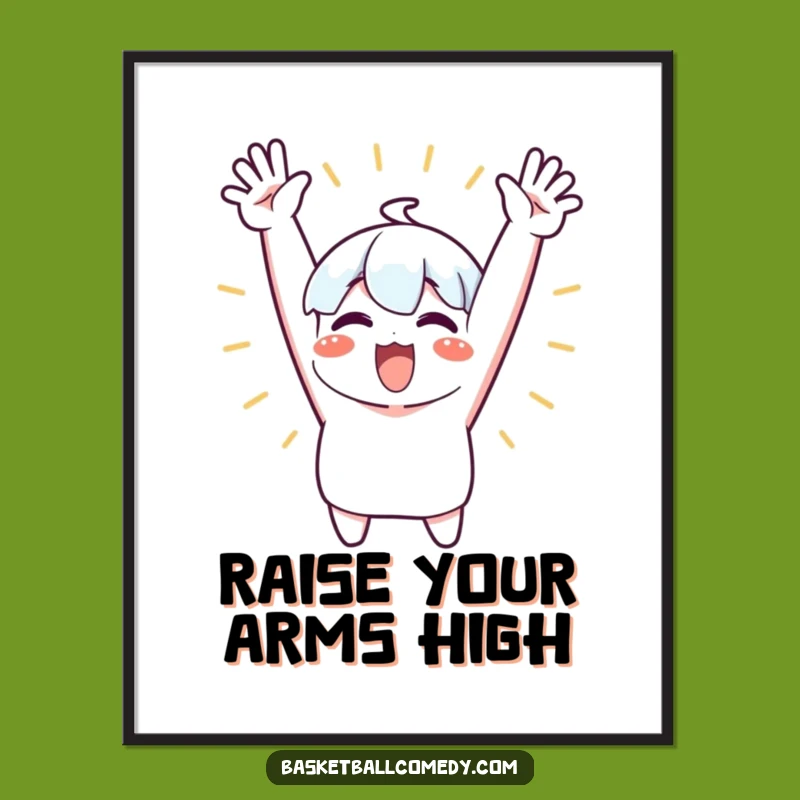 Funny Free Printable Wall Art: Enthusiastic Cheers, Downloadable Motivational Decor