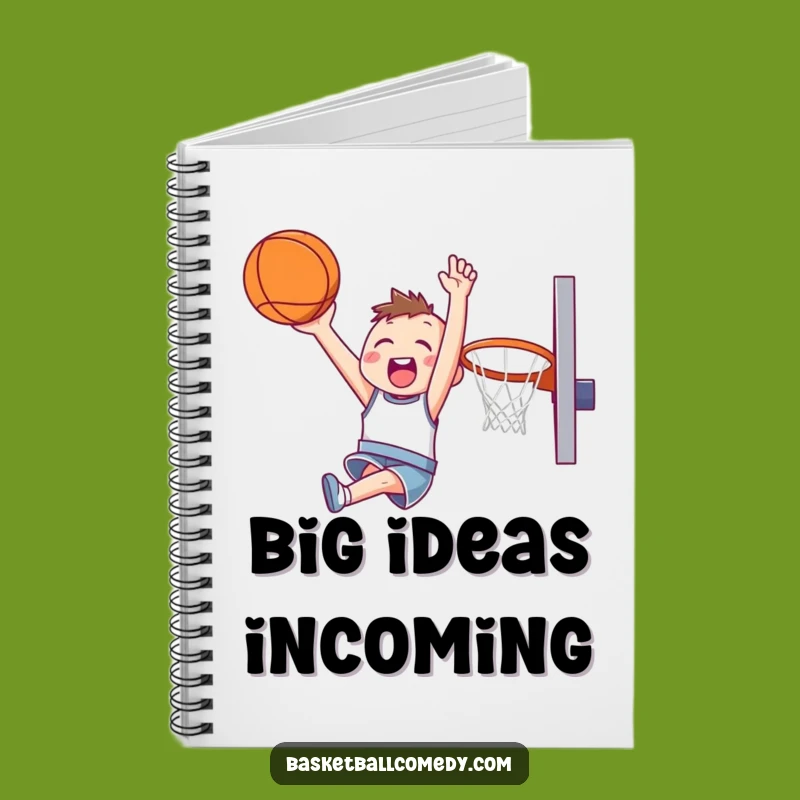 Funny Slam Dunk Character Notebook: Record Your Goals, Funny Gift