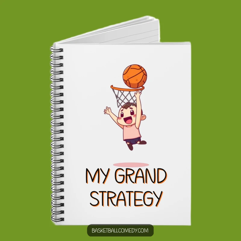 Funny Notebook: Misfit's Long Shot Dunk - Journal Your Funny Thoughts & Ideas