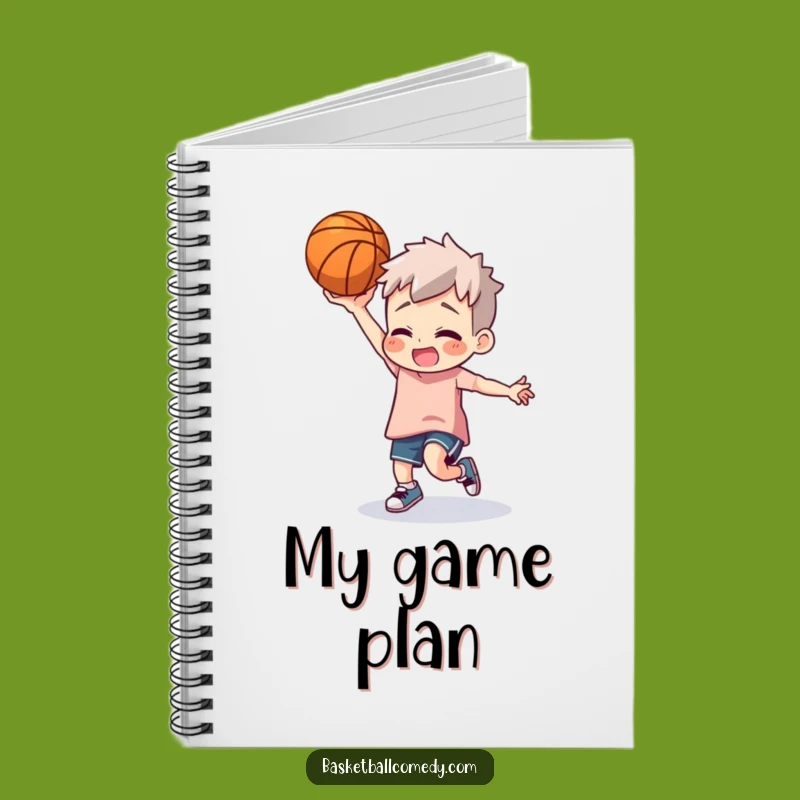 Funny Basketball Dancer Notebook - Record Your Plays and Moves