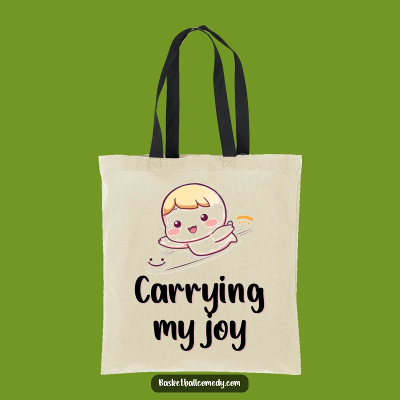 Funny Sliding Character Tote Bag: Carry Your Smiles, a Practical Funny Gift